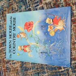 The Town Mouse & The Country Mouse Hardback Book - 1982